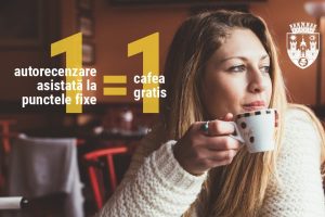Cafea gratuită oferită cetăţenilor din Sfântu Gheorghe care se autorecenzează la centrele de asistenţă