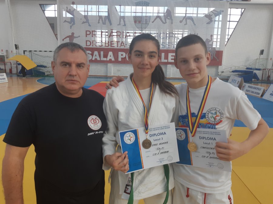 Aur și bronz pentru sportivii CSM Sfântu Gheorghe, la Campionatele Naționale de Judo ne-waza