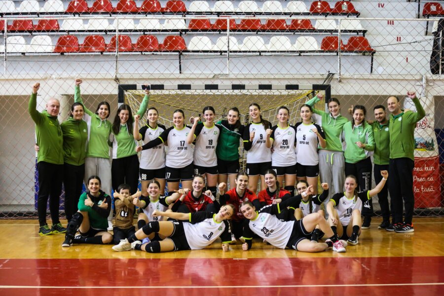 Handbal: Junioarele 1 de la Sepsi-SIC au câștigat grupa din campionat; urmează dueluri cu CSM București, Rapid și Știința