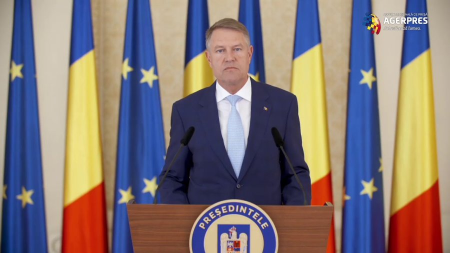 Preşedintele Klaus Iohannis: am emis astăzi decretul de prelungire cu 30 de zile a stării de urgență