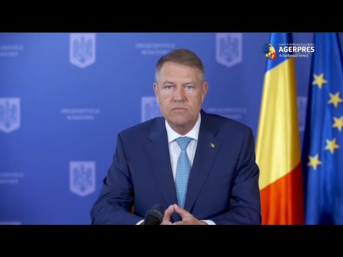 Video Iohannis: Dacă situația se va înrăutăți nu voi ezita să declar din nou stare de urgență