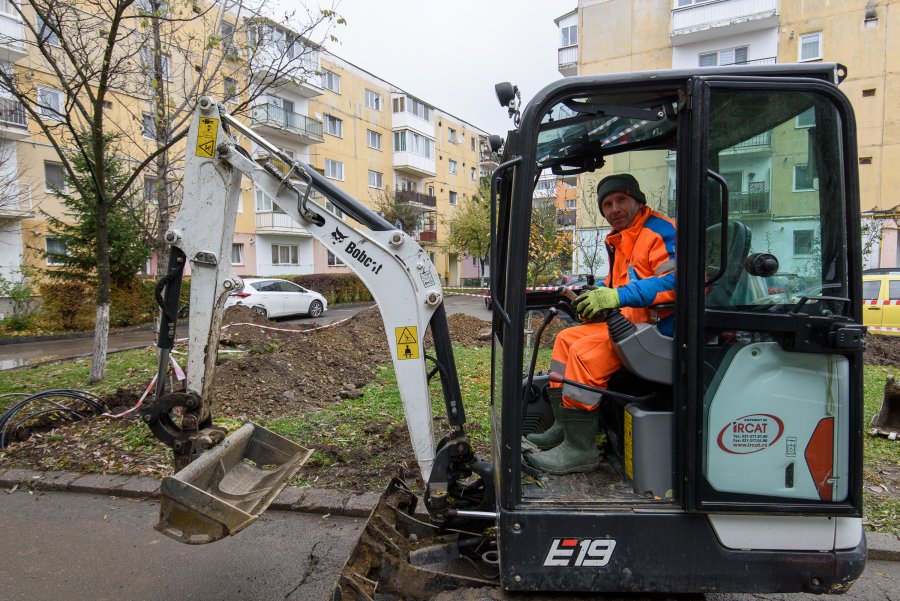 Ample lucrări de reabilitare a iluminatului public din Sfântu Gheorghe