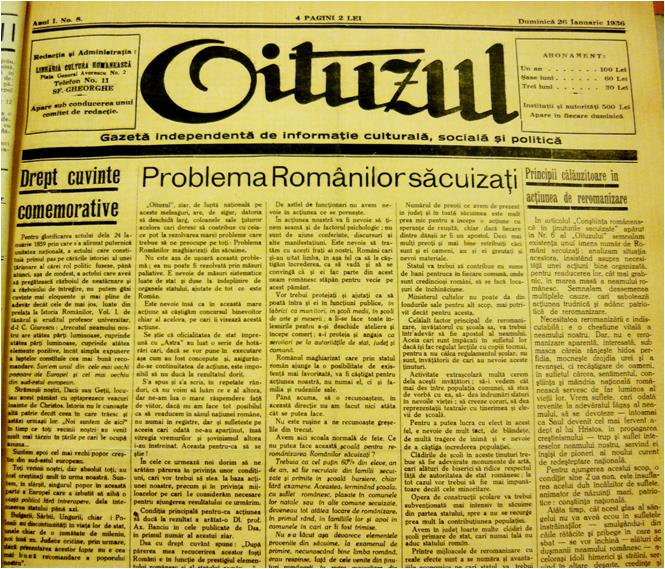 Expoziţia fotodocumentară  Presa românească și bilingvă din județele Ciuc, Odorhei și Trei Scaune din perioada interbelică