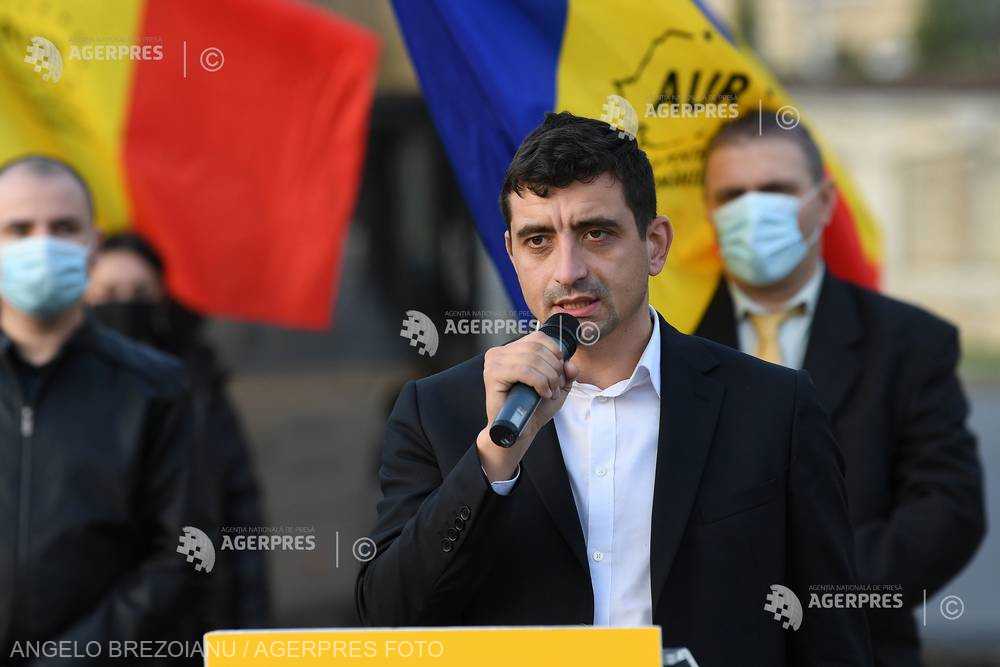 Parlamentare2020/George Simion (AUR): Nu o să intrăm, în niciuna din variante, în vreo coaliţie de guvernare