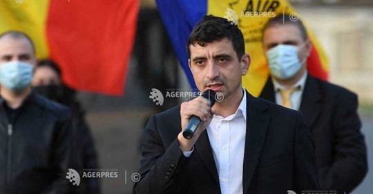 George Simion (AUR): Nu facem alianţă cu nimeni; revoluţionăm clasa politică