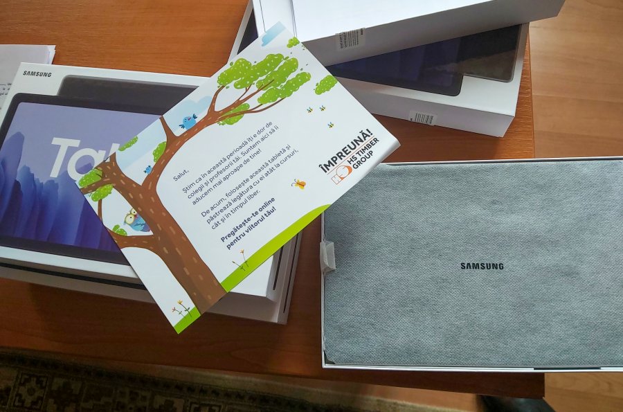 HS Timber Group continuă inițiativa «Împreună”», acum cu focus pe procesul educațional