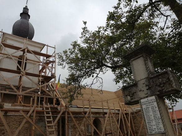 Solidaritate cu un sfânt locaș din Ardeal.  Biserica ortodoxă „Adormirea Maicii Domnului” din Mărtănuș