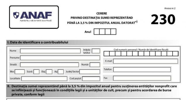 25 mai este termenul limită pentru redirecționarea a 3,5% din impozitul pe venit către ONG-uri