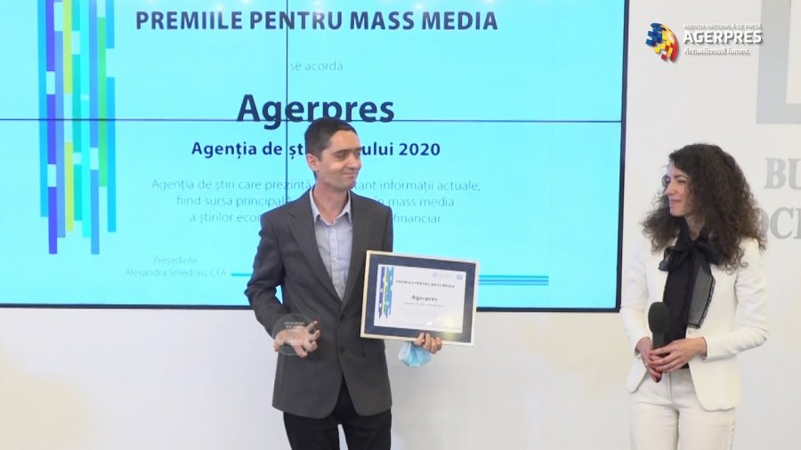 Agenţia Naţională de Presă AGERPRES, premiată de CFA România