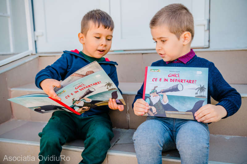120.000 de cărţi donate preşcolarilor din medii defavorizate şi tuturor educatorilor din România