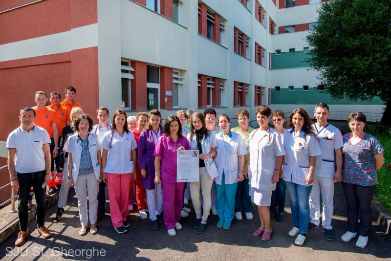 Spitalul Judeţean, premiat pentru rapiditatea şi calitatea îngrijirii pacienţilor cu accidente vasculare cerebrale