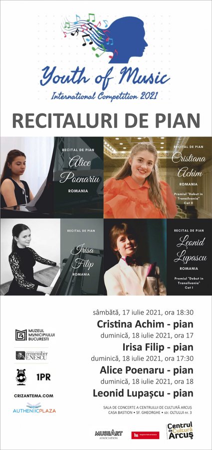 Gala „YOUTH OF MUSIC”, la Sfântu Gheorghe