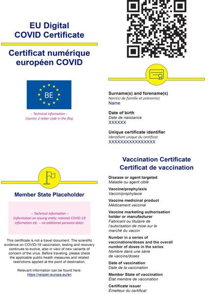 MS: Solicitarea certificatelor de vaccinare şi vindecare – cu cel puţin cinci zile lucrătoare înainte de momentul utilizării
