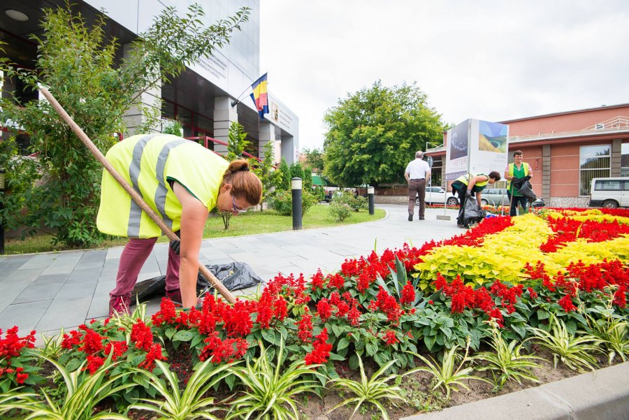 Continuă lucrările în mai multe zone din oraș