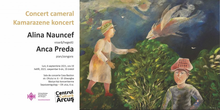 Concert cameral de excepție  la Centrul de Cultură Arcuș