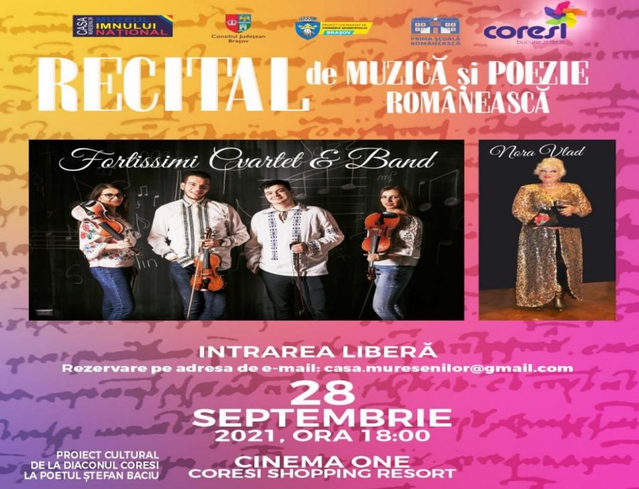 Recital de muzică și poezie românească