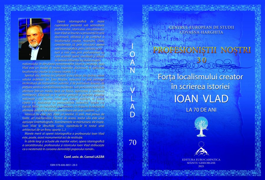 UN CĂRTURAR BRAȘOVEAN ÎN COLECȚIA „PROFESIONIȘTII NOȘTRI”