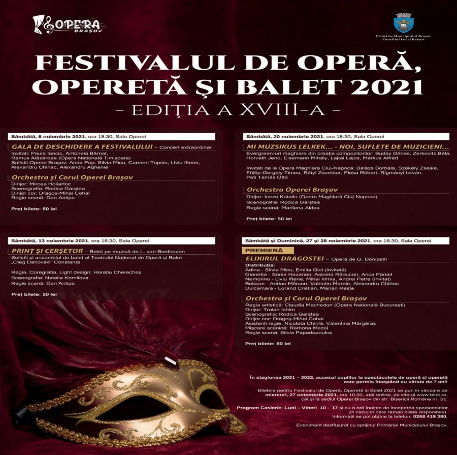 Sărbătoarea  Operei, Operetei şi Baletului