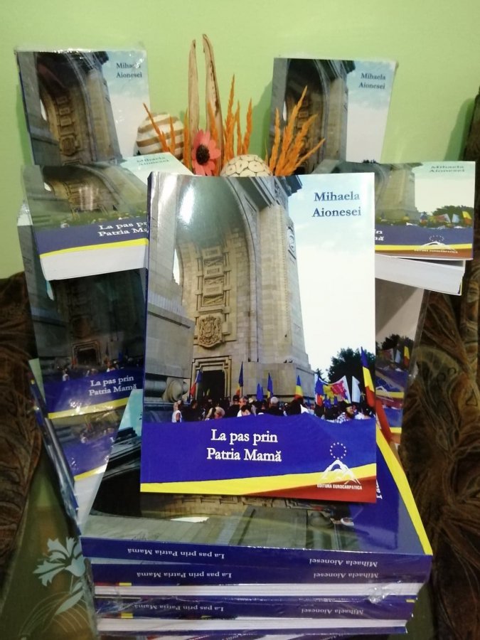 Premiul III acordat poetei Mihaela Aionesei la Concursul Național de Literatură „Alexandru Macedonski”, pentru volumul  „La pas prin Patria Mamă”