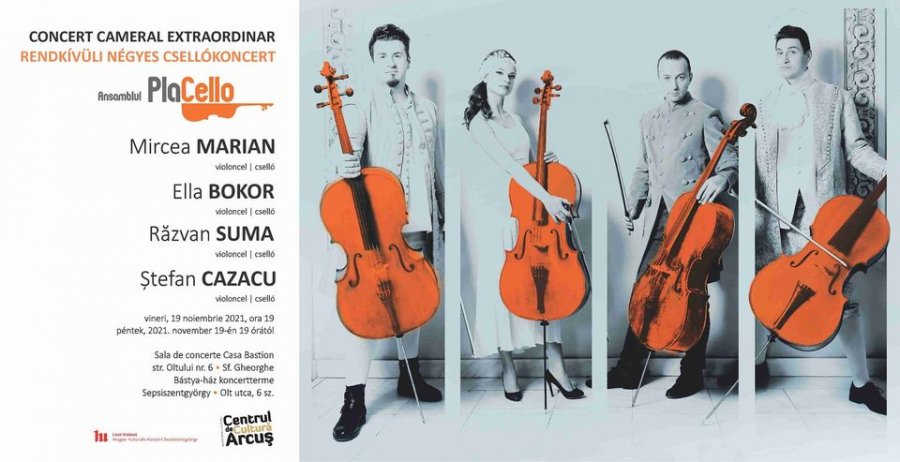 Concertul „Tablouri muzicale pentru marimbă și vibrafon” al trupei  PERCUSSIONescu, la Sfântu Gheorghe