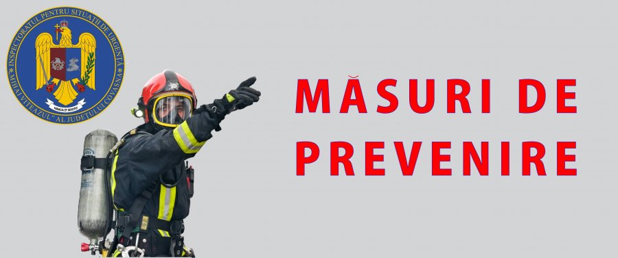 Măsuri de prevenire a incendiilor în sezonul rece