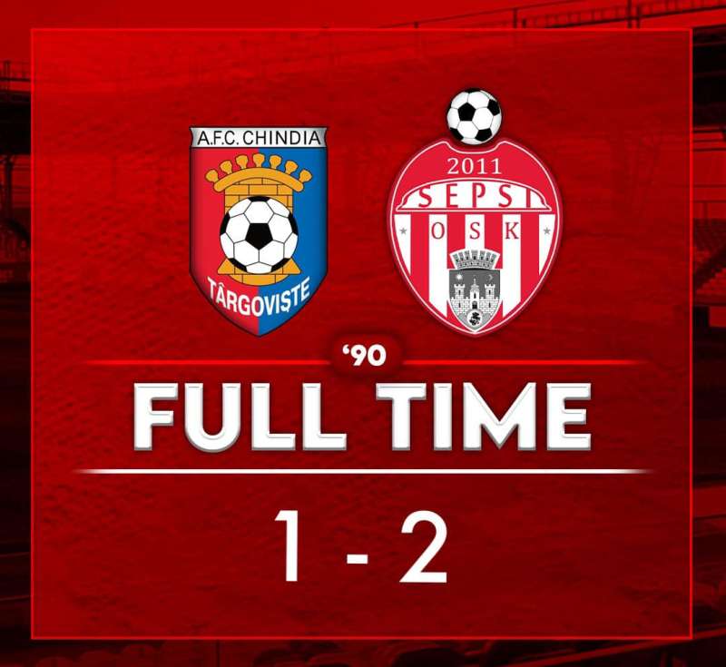 Fotbal: Sepsi OSK Sfântu Gheorghe, prima echipă calificată în semifinalele Cupei României