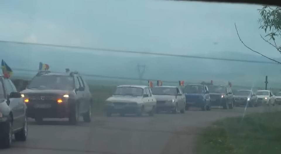 Convoiul Național al Libertății a pornit la drum