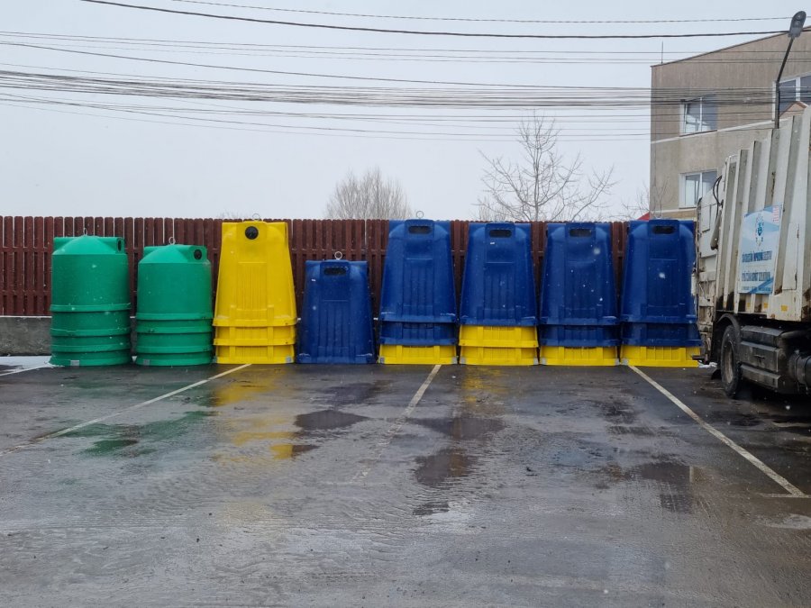 Containerele pentru colectarea selectivă a deșeurilor vor fi înlocuite