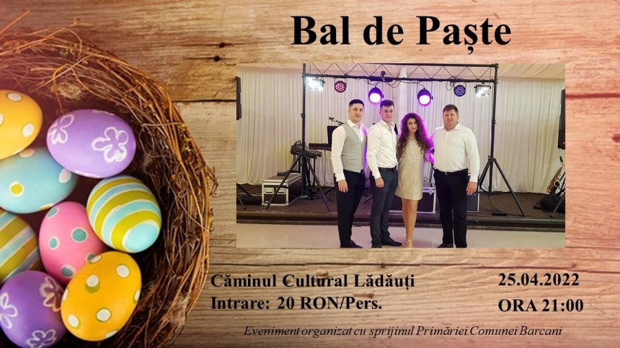 A doua zi de Paște este zi de bal, la Barcani