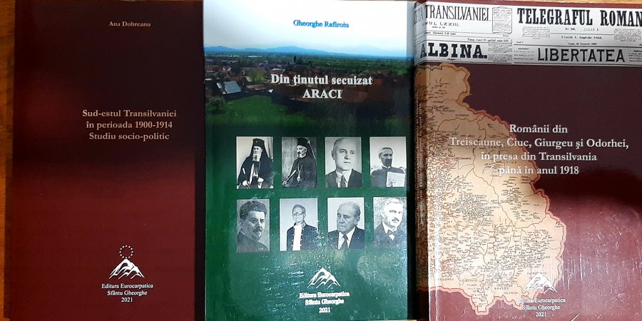 „Un bogat buchet de cărți valoroase apărute la Editura Eurocarpatica în anul 2021”