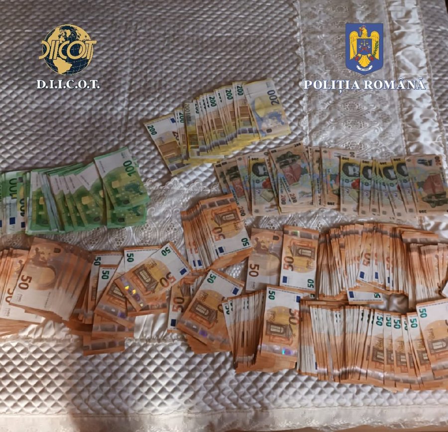 Percheziții într-un dosar penal de constituire a unui grup infracțional organizat și trafic de persoane