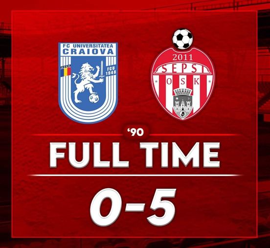 Fotbal – Liga I: Sepsi OSK Sfântu Gheorghe şi FC Botoşani, calificate în barajul pentru Europa Conference League