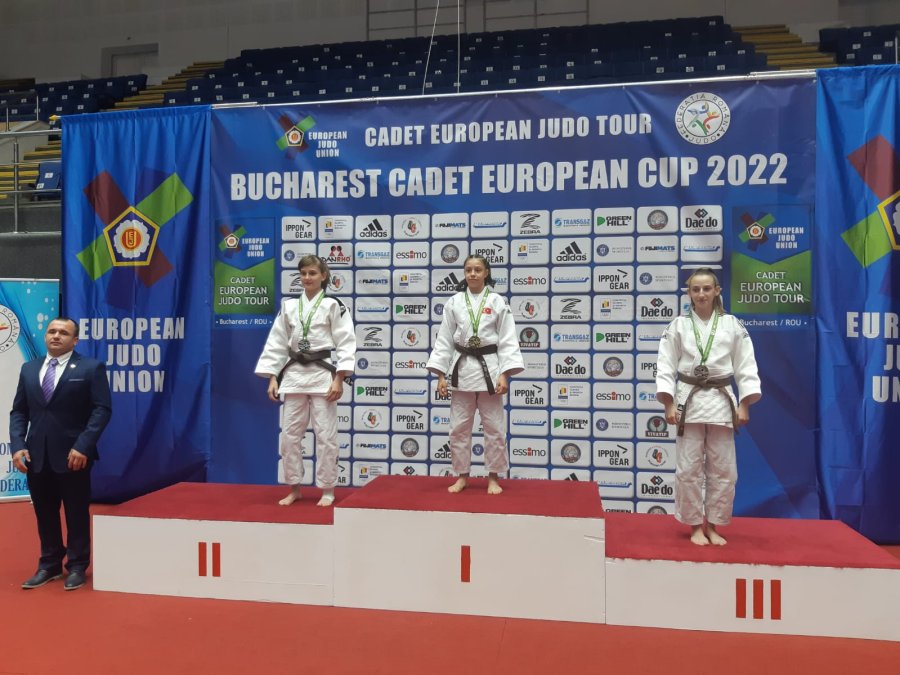 Medalie de bronz obținută de judoka Oltean Veronica-Elena, la Cupa Europeană de Judo Cadeți