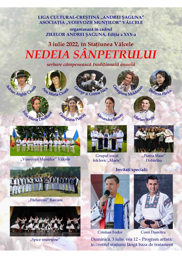 NEDEIA SÂNPETRULUI, un nou prilej de punere în valoare a tradițiilor folclorului românesc din județul Covasna și împrejurimi