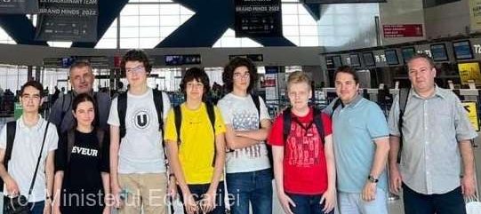 Lotul olimpic de juniori a obţinut locul I la Olimpiada Balcanică de Matematică, cu un punctaj record; 4 medalii de aur şi 2 de argint