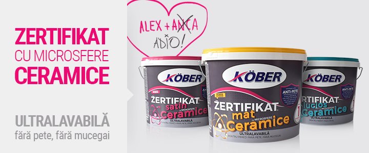 Microsferele ceramice, inovația anului de la Köber.