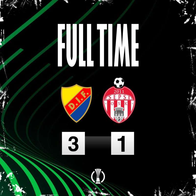 Sepsi OSK, eliminată din Europa Conference League de Djurgaardens IF