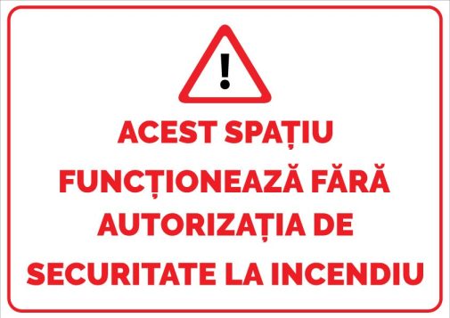 Peste 210 clădiri, peste 60 aparţinând unor unităţi de învăţământ, fără autorizaţie de securitate la incendiu