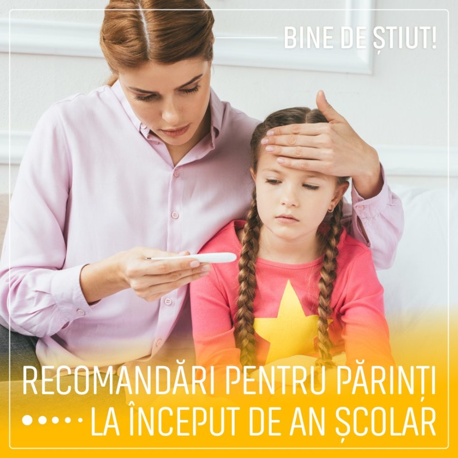 Recomandări pentru părinți, la început de an școlar