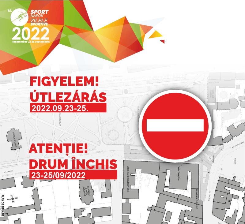 Restricţii de circulaţie, în Sfântu Gheorghe, în perioada 23-25 septembrie