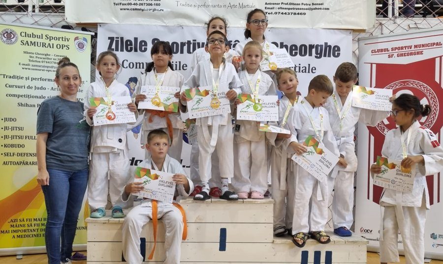 Competiții de Judo și Arte Marțiale – Ju-Jitsu desfășurate cu succes, în cadrul  „ZILELOR SPORTIVE SFÂNTU GHEORGHE 2022”