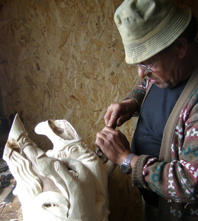 Iacob Borzos, meşter popular, despre sculptura în lemn