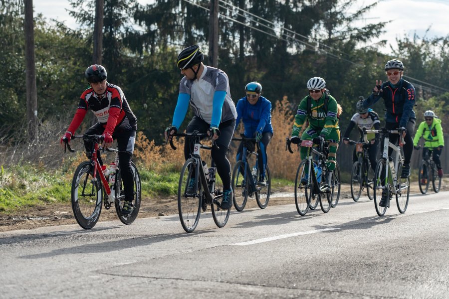 Stare de bine în județul Covasna – Lucian Mîndruță a pedalat din nou în județul Covasna cu 150 de participanți