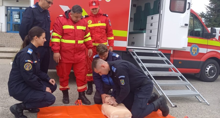 Jandarmii covăsneni fac pregătiri în domeniul acordării primului ajutor
