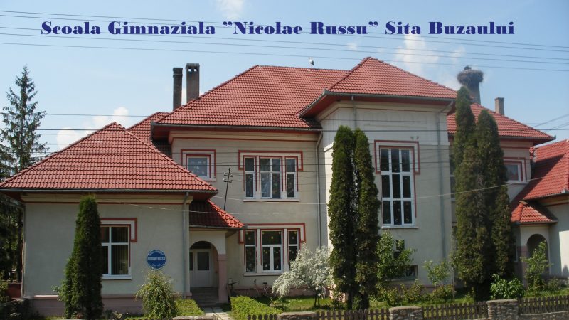 Expoziția „Pentru o istorie a imnului național” la Școala gimnazială „Nicolae Russu” din Sita Buzăului, astăzi