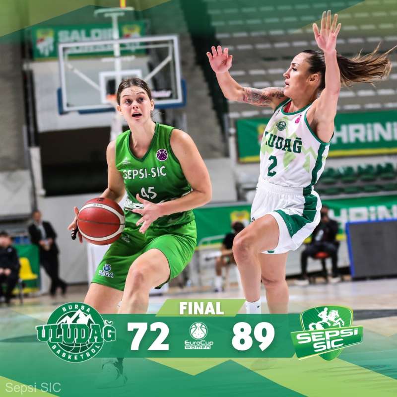 Baschet feminin: Sepsi-SIC Sfântu Gheorghe, a treia victorie consecutivă în EuroCup