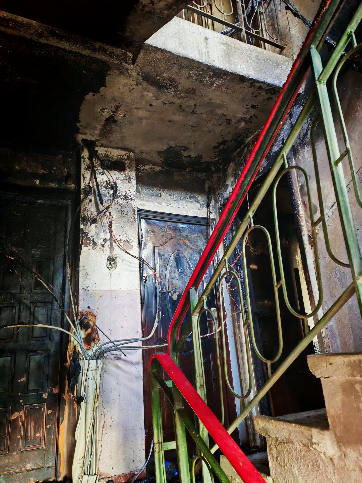 Incendiu la un apartament din municipiul Sfântu Gheorghe