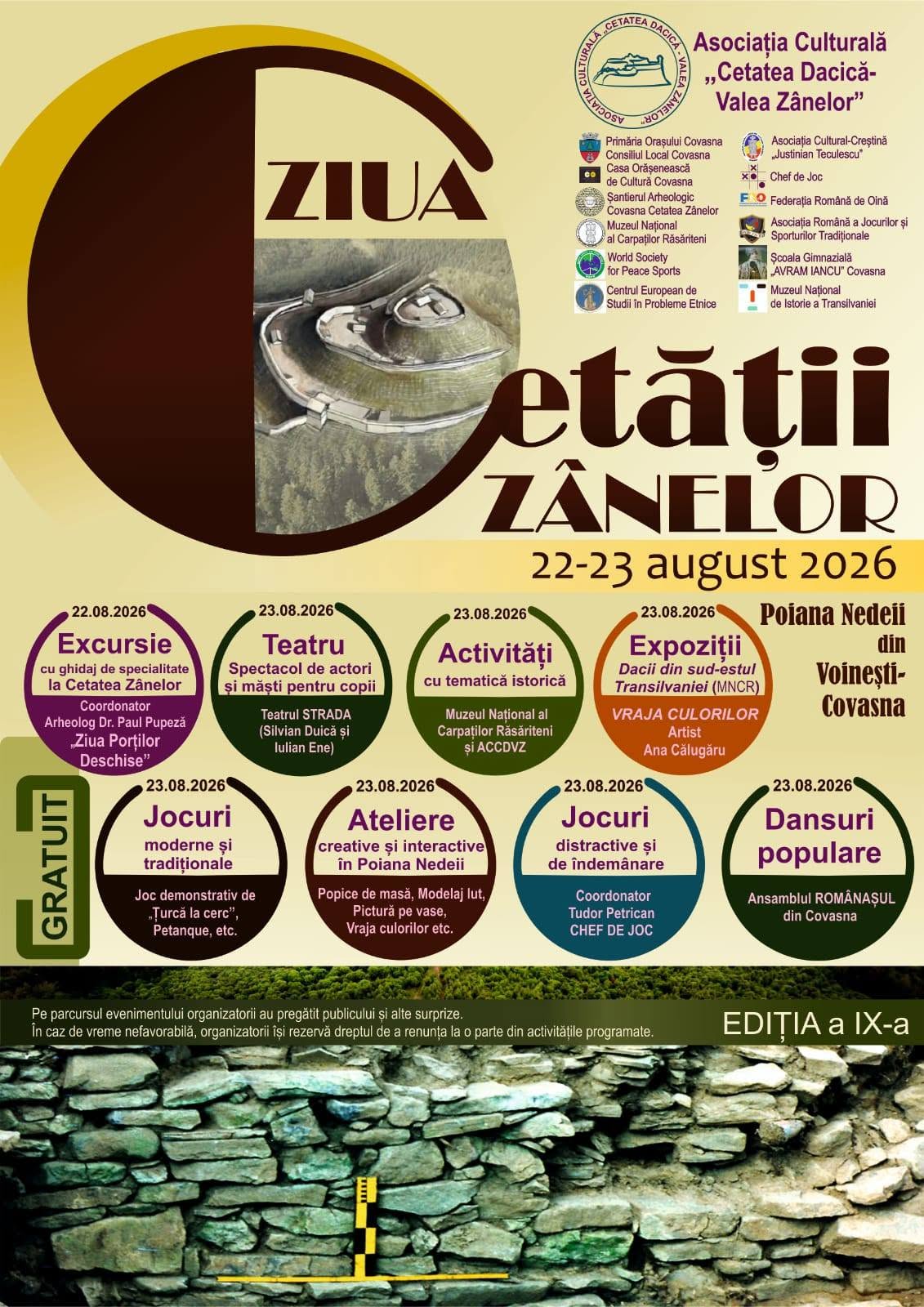 Pregătiri pentru Ziua Cetății Zânelor